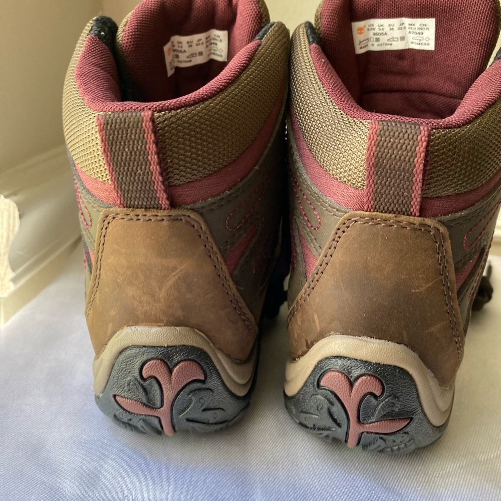 - Timberland  Norwood ankle boots 5 1/2 brown NWOT - Picture 4 of 9